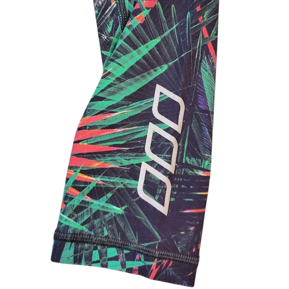 Lorna Jane Leggings Womens Size Small Tropicana Floral Print Mid-Rise Tights - Picture 9 of 10